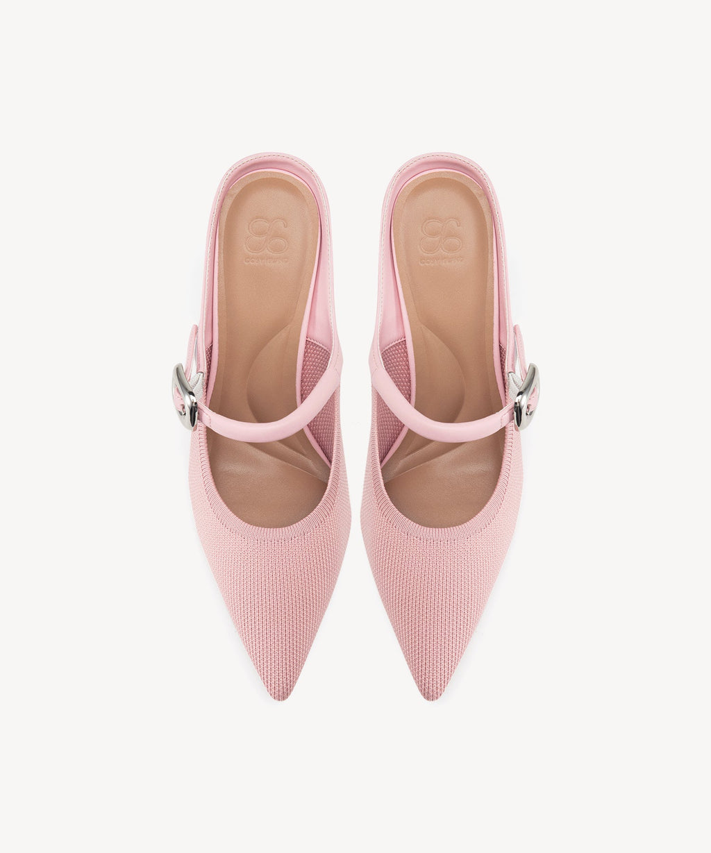 GraceLithe Pointed Toe Heeled Mule