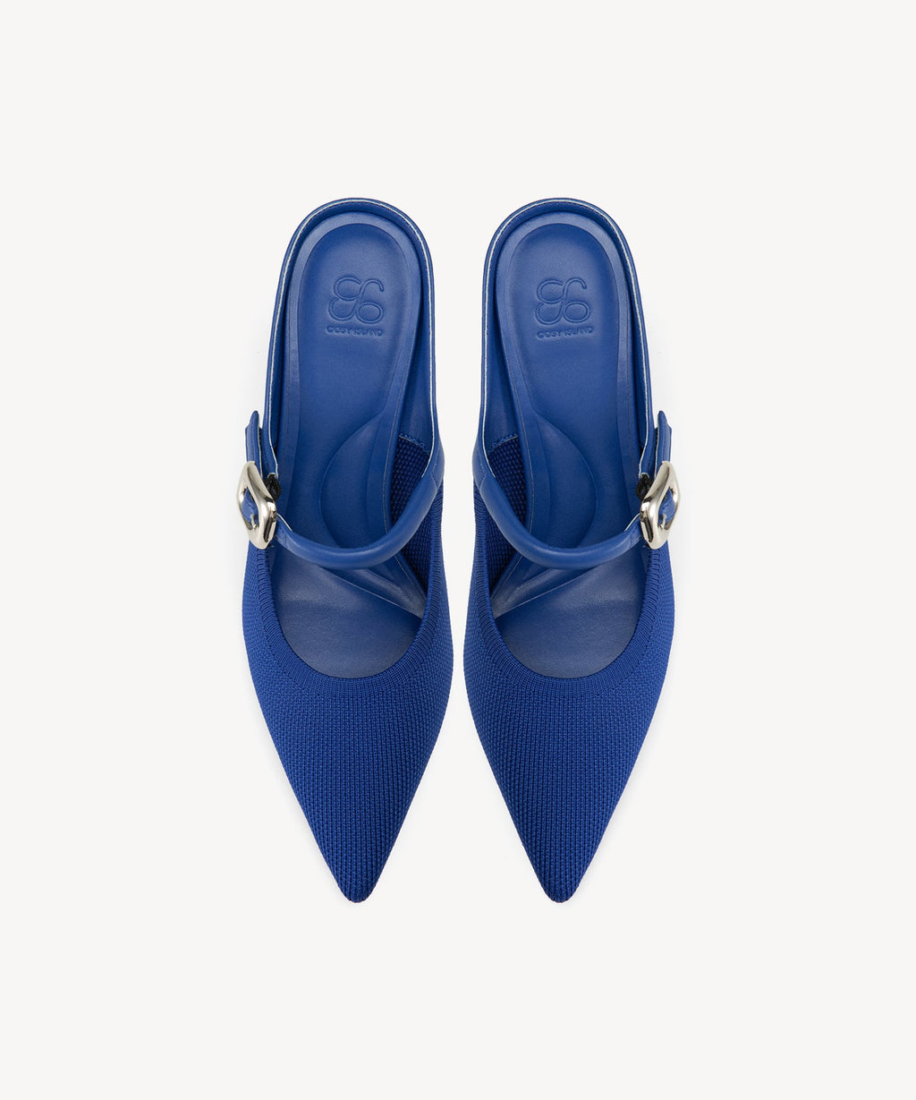 GraceLithe Pointed Toe Heeled Mule