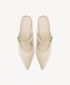 GraceLithe Pointed Toe Heeled Mule
