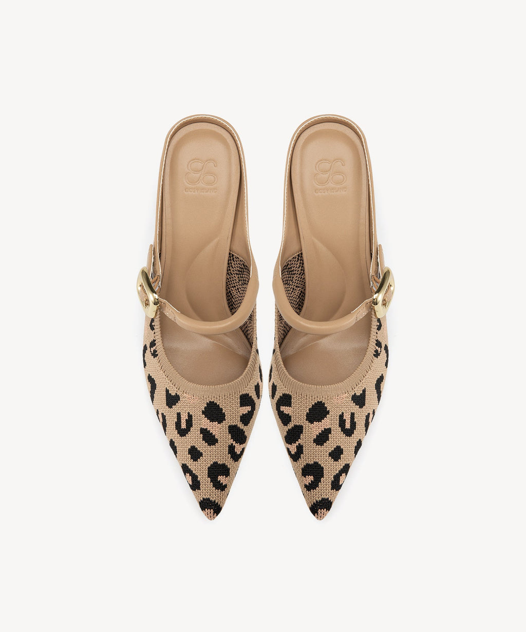 GraceLithe Pointed Toe Heeled Mule