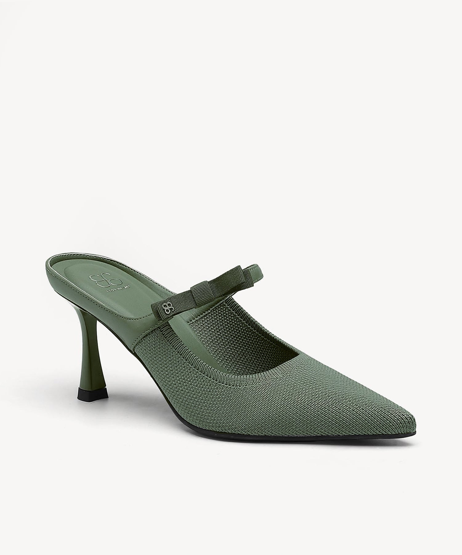 GraceLithe Pointed Toe Heeled Mule