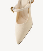 Gracelithe Pointed Toe Low Heeled Mule