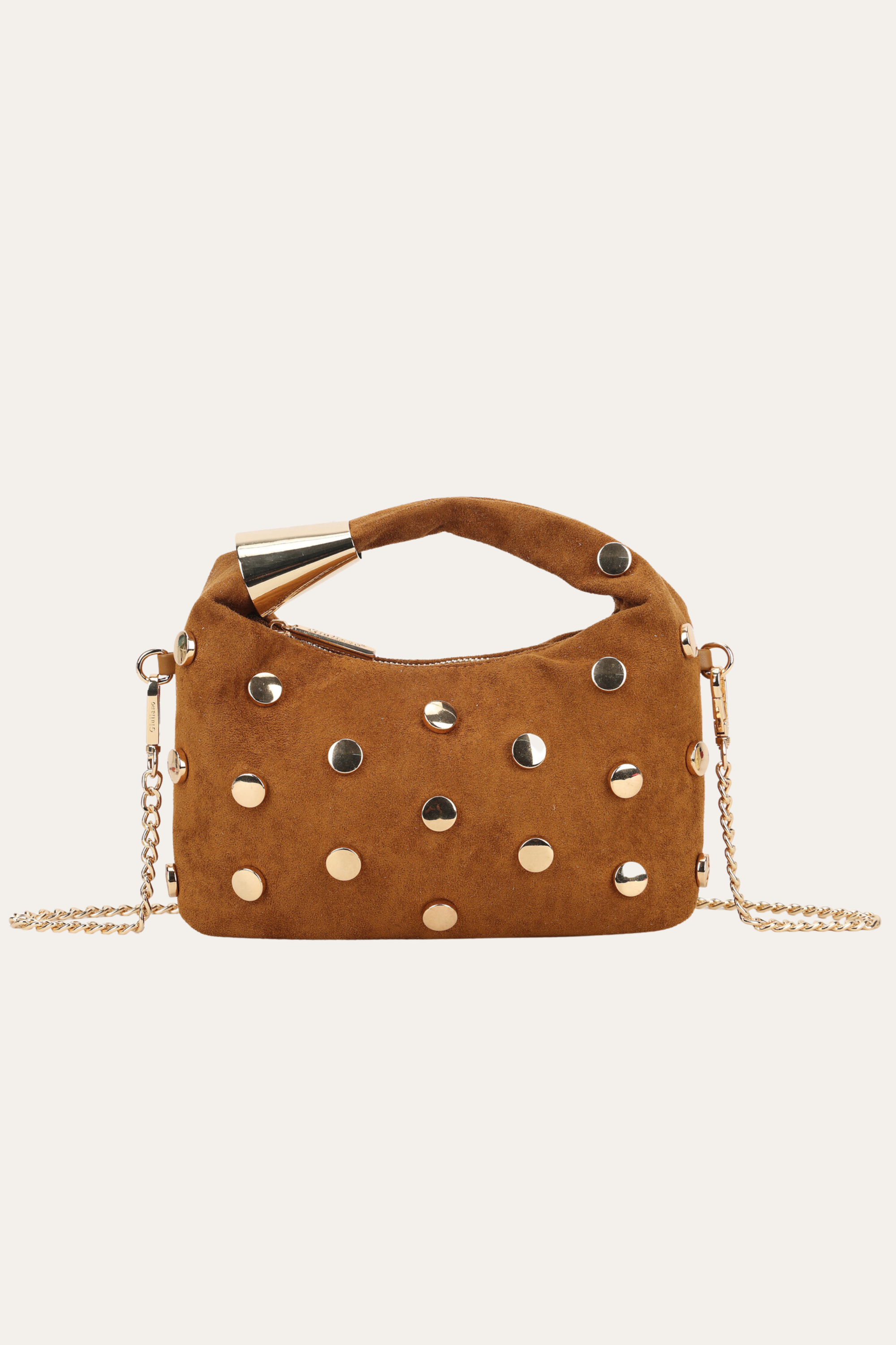 Studded Bag - Camel